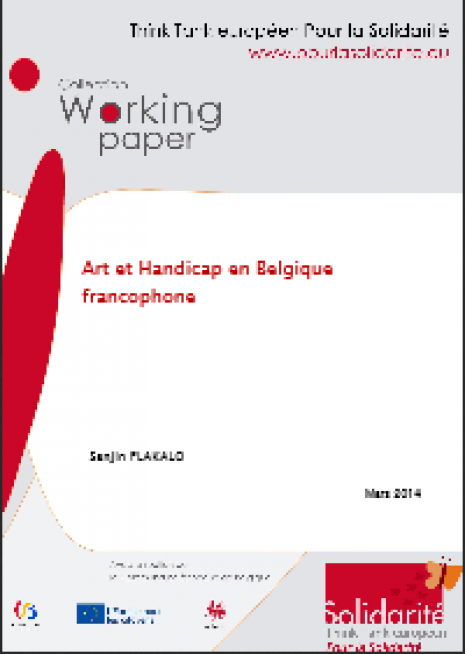 image couverture Art et Handicap en Belgique francophone