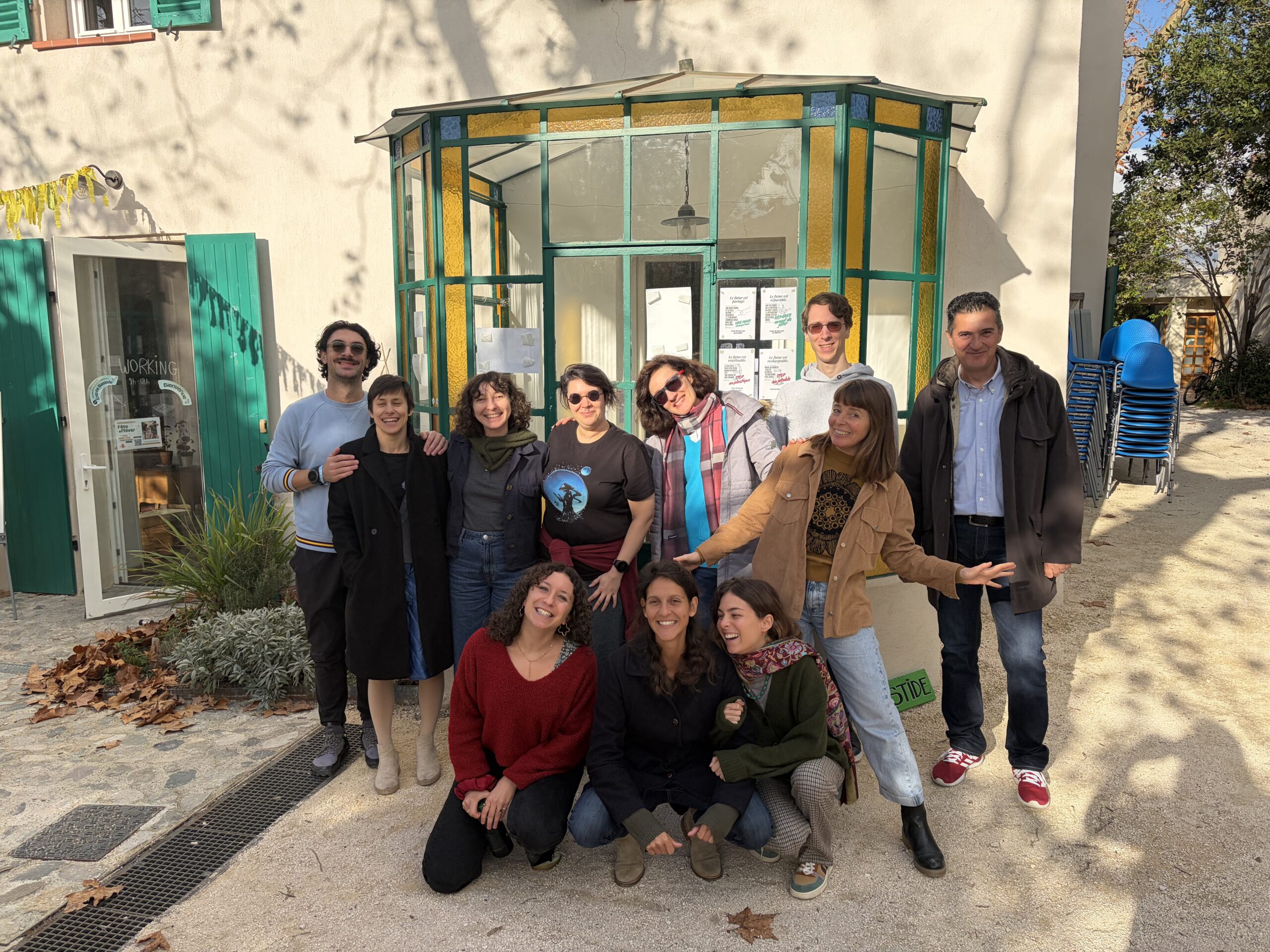 Les partenaires du projet AGORA 2030 - Renforcement des tiers-lieux comme espaces de participation citoyenne pour la transition écologique - réunies à Marseille