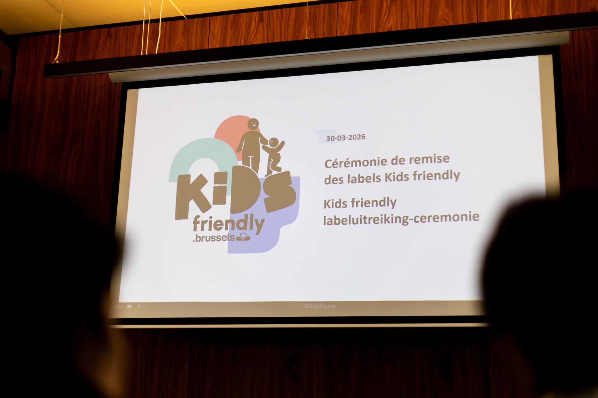 Cérémonie de labellisation Kids friendly