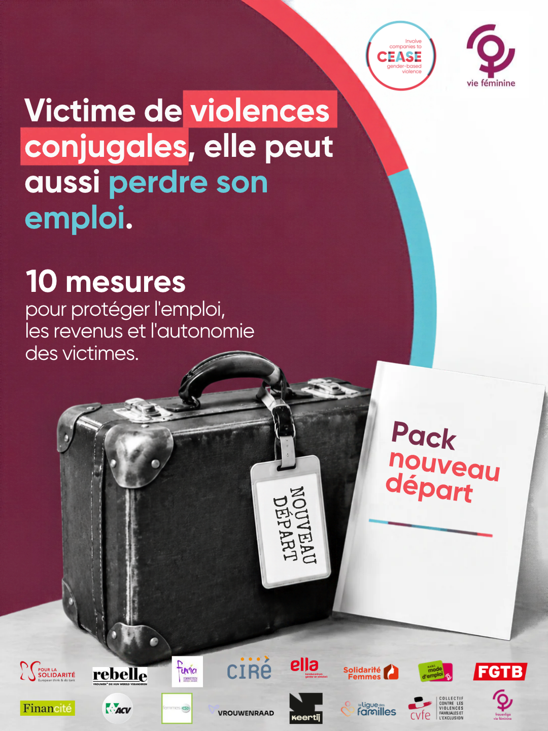 Couverture du livre blanc Pack nouveau départ sur les violences conjugales et l’emploi